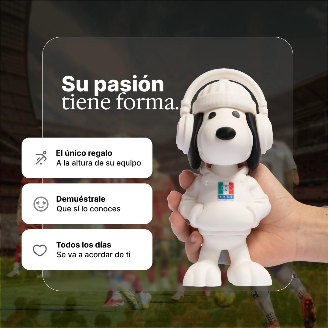 Snoopy Edición Futbolero